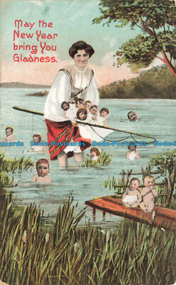 R637498 Möge das neue Jahr Ihnen Freude bringen. Postkarte