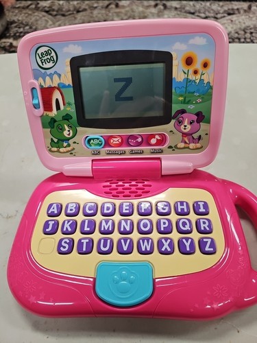 Leap Frog 2 in 1 Leaptop Touch Learning For Kids Pink Toy Educational - Picture 8 of 12