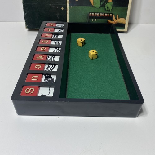 1968 SNAKE EYES A CASINO GAME COMPLETE SELCHOW & RIGHTER - Picture 8 of 15