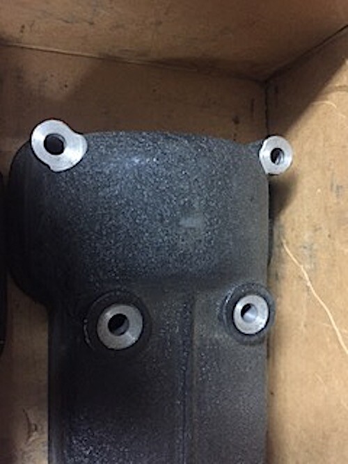 Vintage Maserati V8 cam covers