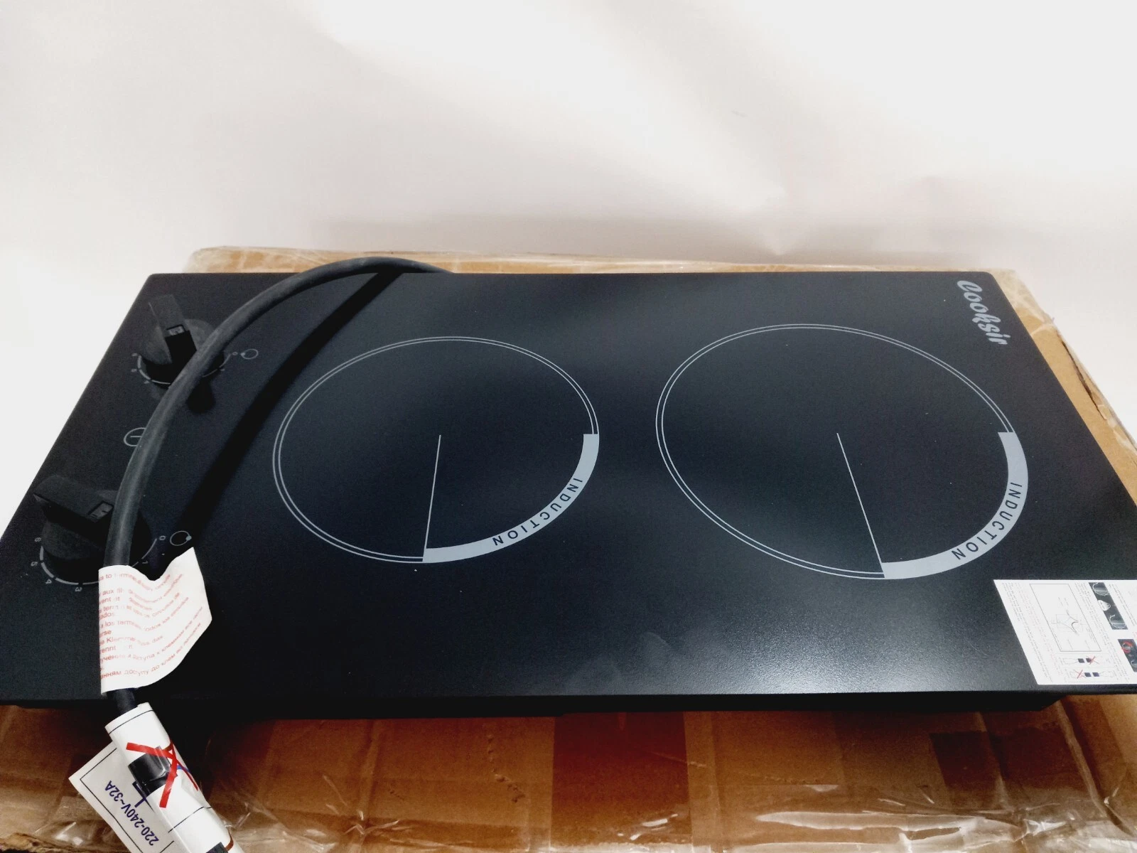 Cooksir CSI-B23527 Induction Hub Cooktop 12 inch 2 Burner, Wired In
Opens in a new window or tab
