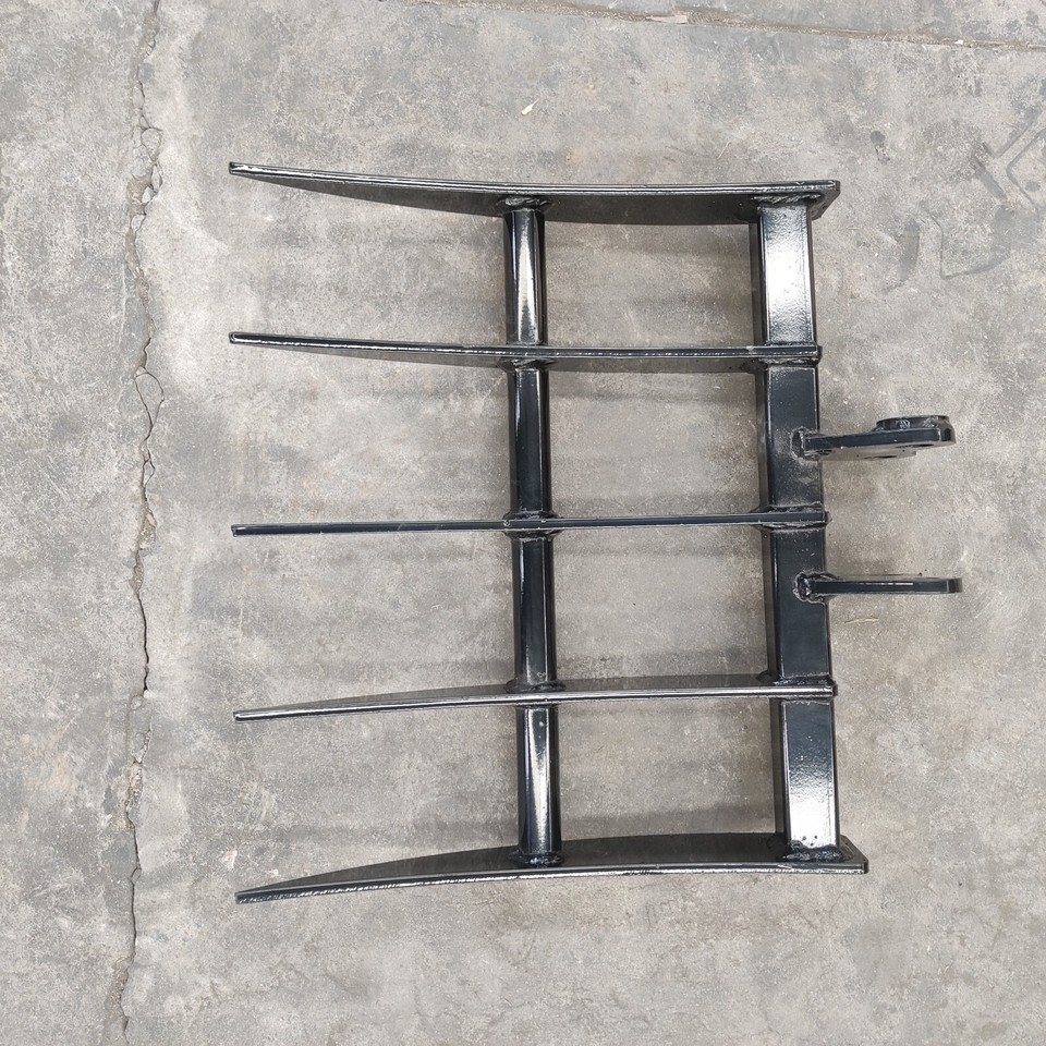 Rake Ripper Attachments Mini Excavator : Grabber, Hammer, Ripper, Rake, Auger ...