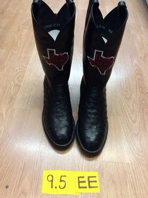 justin boots ostrich round toe