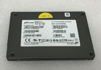 HP 782848-001 M500DC 480GB SATA 6G SC 2.5
