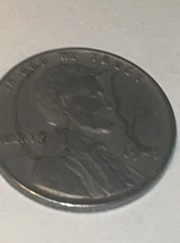 1943-Lincoln Cent Penny In Good Shape W/ Major Large Die Cracks + Lines L@@k!