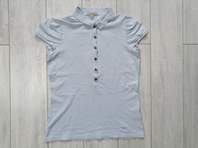 Burberry Brit Women's Premium Short Sleeve Polo Shirt Size