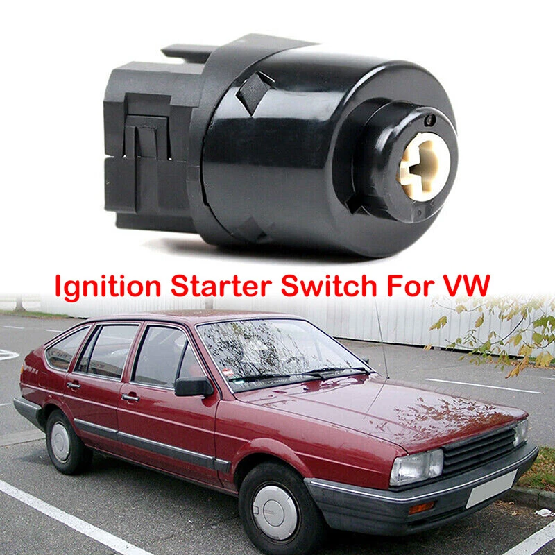 Interruptor de arranque de encendido apto para VW Golf MK2/MK3 Jetta Passat Polo Cordoba Toledo Foto 2 de 4