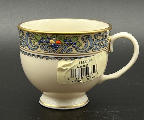Lenox Autumn Footed Tea/Coffee Cup 6oz - Picture 2 of 5