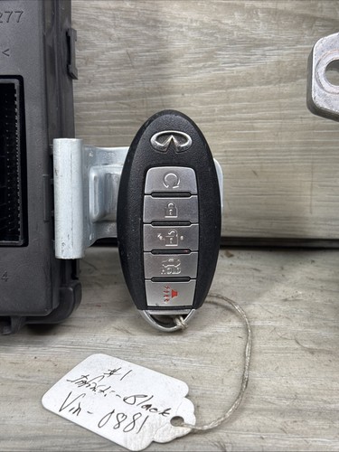 ✅ 2016-2019 INFINITI Q50 RED SPORT ECU BCM COMPUTER CONTROL MODULES KIT W/ KEY ✅ - Picture 7 of 14