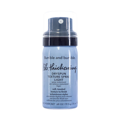 Bumble and Bumble Thickening Dryspun Texture Spray Light 0.68oz/25ml TRAVEL SIZE