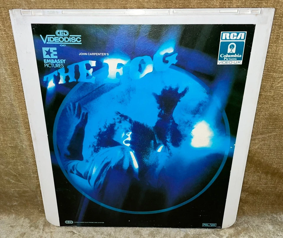 RARE CED VIDEODISC 43401 - JOHN CARPENTERS THE FOG - PAL/UK 1979 1983 EMBASSY - Bild 2 von 4