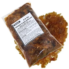 ORANGE FLAKE SHELLAC 4 Oz JEWELRY WATCHMAKER ENGRAVING ADHESIVE SETTERS CEMENT