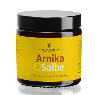 Arnika Salbe - Naturkosmetik 110 ml, intensiv mit Kamille & Rügener Heilkreide