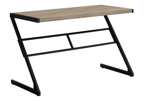 Simple Modern Study Laptop Table for Home & Office Computer Desk-Z-Shaped Met...