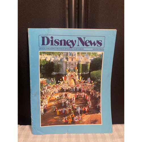 Disney News Magazine Winter 1984 1985 Magic Kingdom Club Disneyland 30th Anniv.