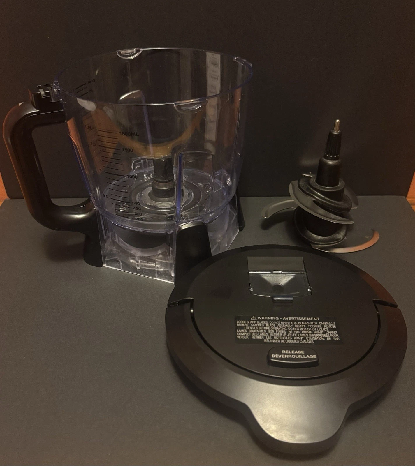 Ninja Blender 64 oz Replacement Pitcher, Lid & Blade BL642 BL680 BL681 BN801
Opens in a new window o