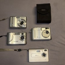 Konvolut Vintage Digitalkameras Kompaktkameras 4 stück Kamera