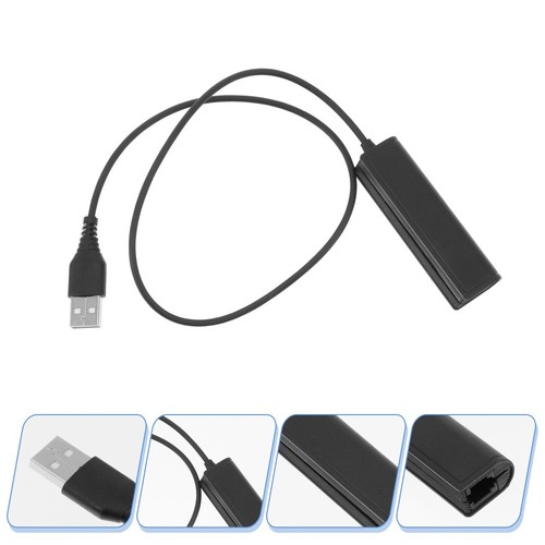 USB Kopfhörer Adapter für Kopfhörer Crystal auf Büro Telefon Headset