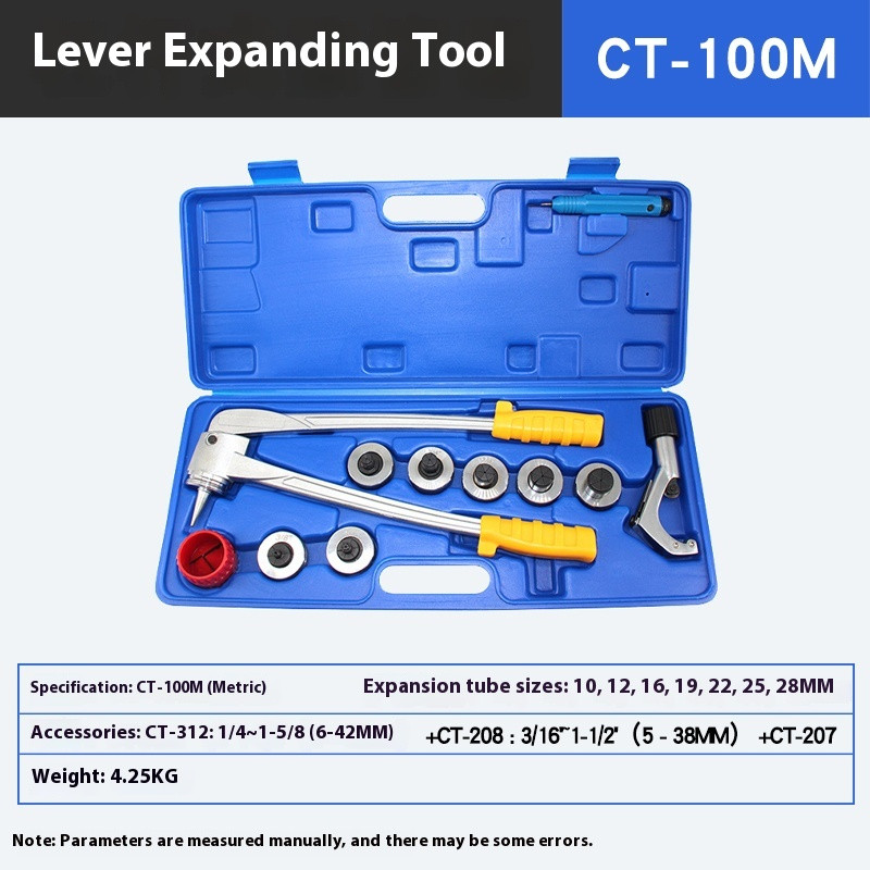 Manual Hydraulic Pipe Expander Air Conditioning Copper Pipe Refrigeration Tool
