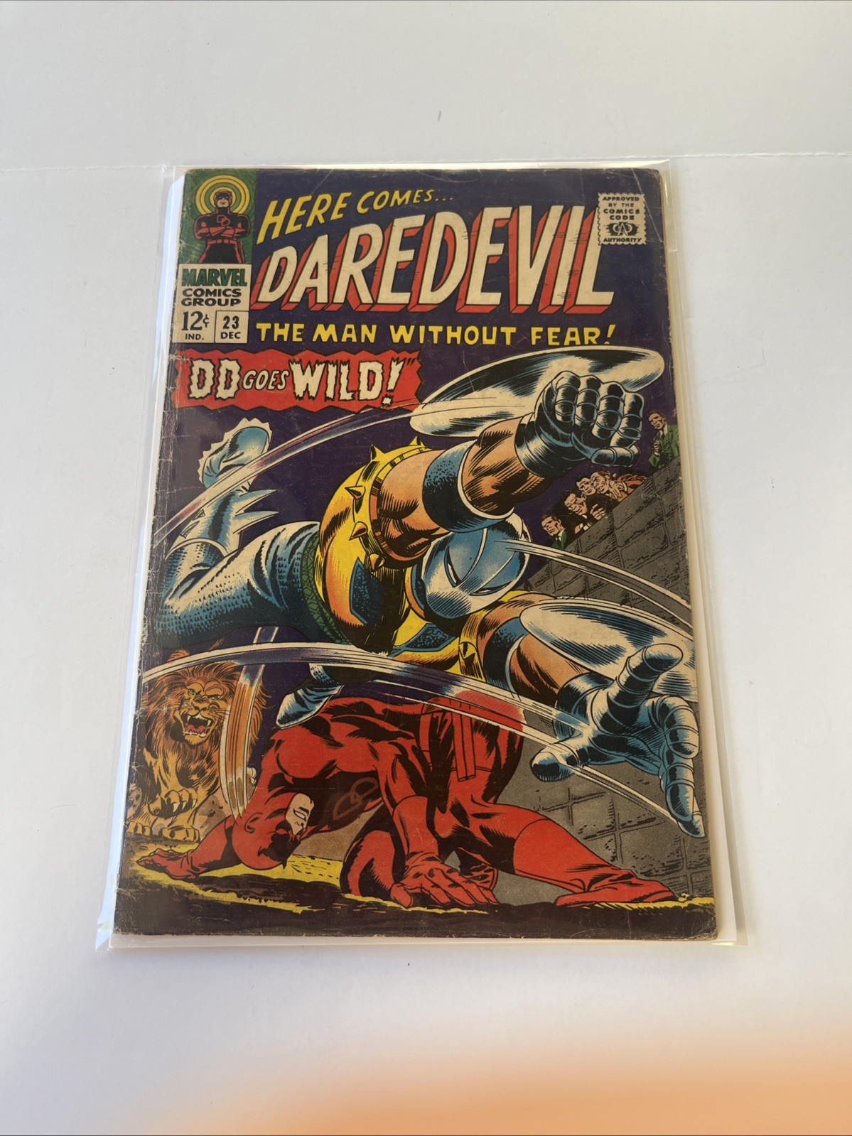 Marvel Daredevil Vol. 1 # 23 Regular Cover Dec '66 (GD)