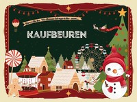 Holzschild 30X40 Cm WeihnachtsgrüßE Aus Kaufbeuren Weihnachten Deko Geschenk Hol