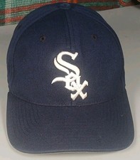 Vtg 90s Chicago White Sox Sports Specialties SnapBack. Wht On Blue