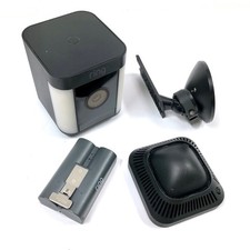 Ring - Spotlight Cam Plus Outdoor/Indoor Wireless 1080p Battery Camera - Black