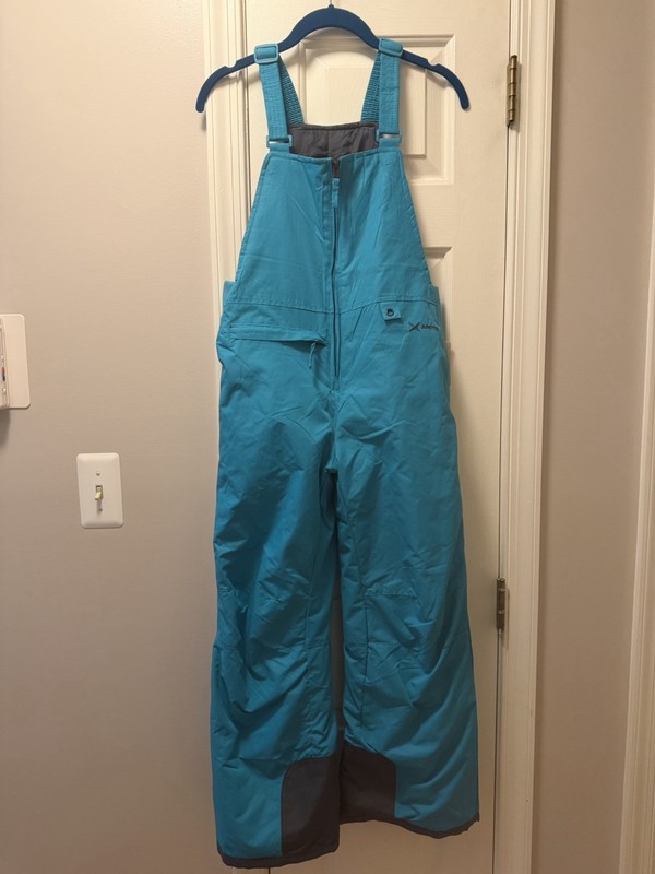 Youth Arctix Snow Bib Overalls Bluebird Size 10/12 Husky New With Tags
