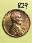 1931-D LINCOLN WHEAT CENT, Uncirculated "BU", low mintage, #829