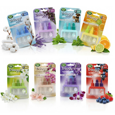 6 Packungen 3Volution Plug In Nachfüllpackungen Ambi Pur Maschine kompatibel Lufterfrischer