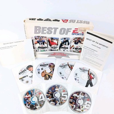 Best of EA Sports 2002 PC Big Box - 3 Games + 3 SEALED Bonus Games - READ DESC