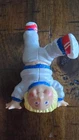 Cabbage Patch figurine PVC  1984 2 1/4" TUMBLER GYMNASTICS