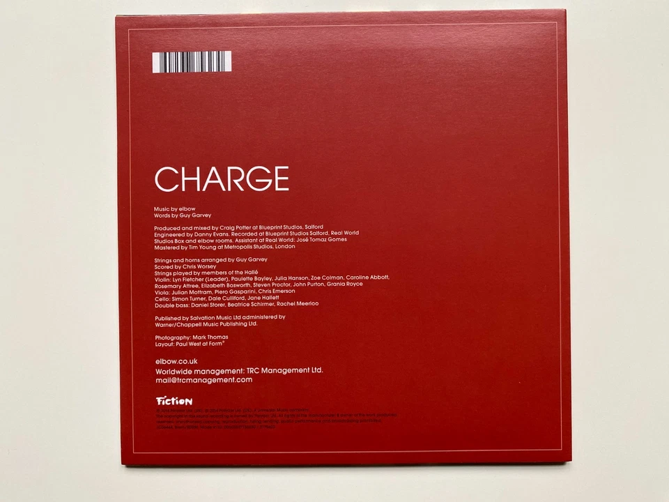 Elbow - Charge - 7'' Vinyl Single 2014 - Record Store Day - Bild 2 von 4