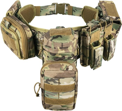 #ad Battle Belt Tactical Belt with Accessories: Duty Belts Law Enforcement Combat Ai $58.88