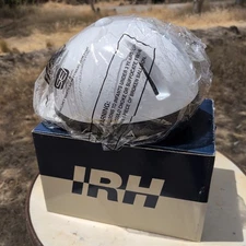 International Helmets IRH Air-Lite Riding Helmet Brand New Size Large White