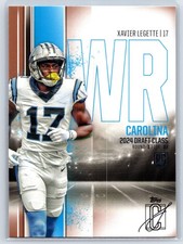 2024 Topps Signature Class #RCV-20 Xavier Legette Base Rookies Chrome Variation