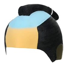 "AICO Samurai Wig" Funny Mask Party Accessory Japanese Costume Hairpiece