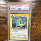 Wizards Pokemon TCG Team Rocket 2000 Dark Dragonite 5/82 Holo 1st PSA 4