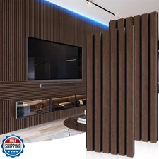 Acoustic Wood Wall Panels and Wooden Panels Wall Decor,2 Pack 47.25″ x 23.62″