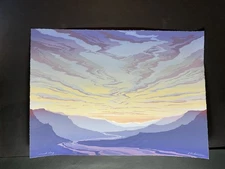 Ron Hoeksma Desert song Serigraph Signed and Numbered