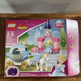 Lego Duplo 6153 Cinderella's Carriage 2012 Disney Princess -  100% Complete