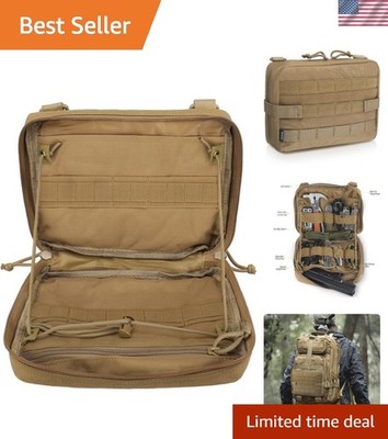 Compact Tactical Utility Admin Pouch - Lightweight & Versatile for Every Mission