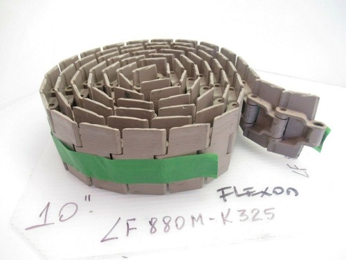 880M - K325 FLEXON – FLITE TOP CHAINS CONVEYOR TABLE 3 1/4 IN (W) 10 FT(Used)