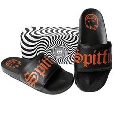 Spitfire Wheels Demonseed Script Slides Black / Red