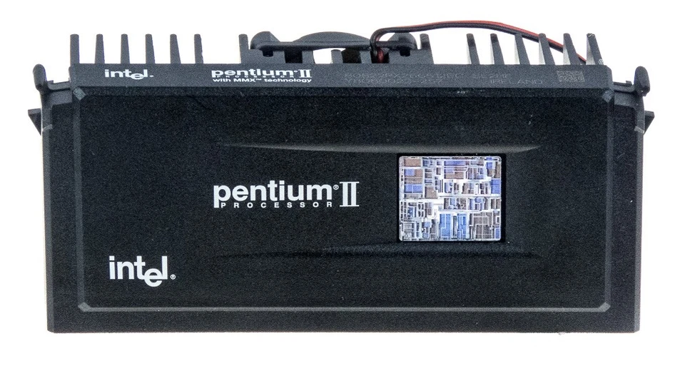 Intel Pentium II SL2HE 266MHz Slot 1+Cooler - Image 2 of 2