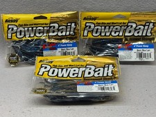 Obsolete Vintage Berkley 4" Power Hawg Tournament Strenght (3) 7 packs