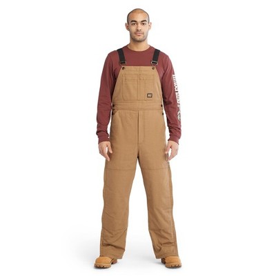 Timberland PRO Men's Gritman Original Fit Insulated Bib Overalls, Dark Wheat, Xl