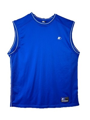 Vintage Starter Basketball Jersey Tank Top Men s Large 42-44 Nautical Blue 90 s