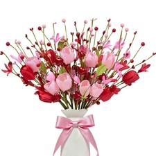 Valentine's Day Gifts 12 Pack Artifcial Valentine Decorations 17 Inch Valenti...