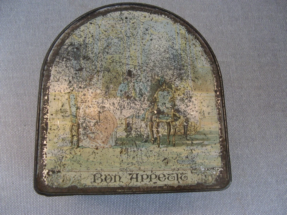 Ancienne boite en tôle lithographiée CHICOREE LA MAGICIENNE - Droulers FRESNES - Photo 2/4